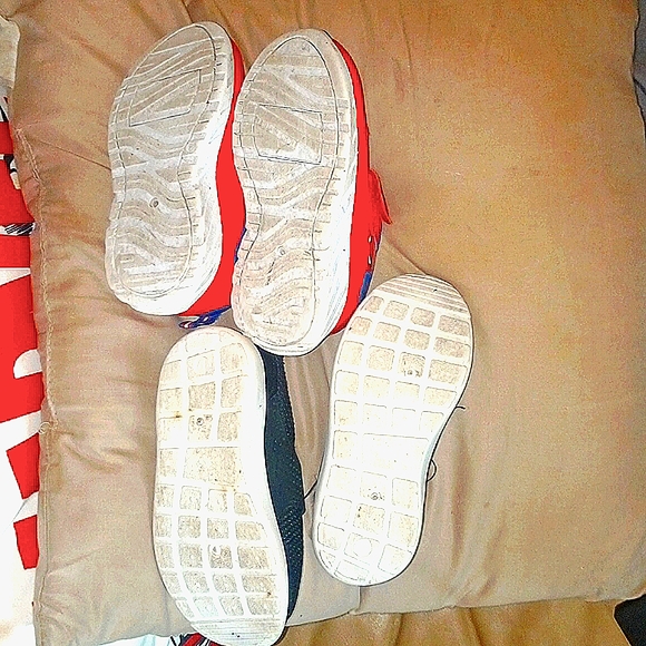 MARVEL:(RED&BLUE)SPIDERMAN & PRO-PLAYER:BLACK SNEAKERS TODDLERS 8&9 - Picture 5 of 8